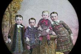 Hiram & Margaret Crosby family photos